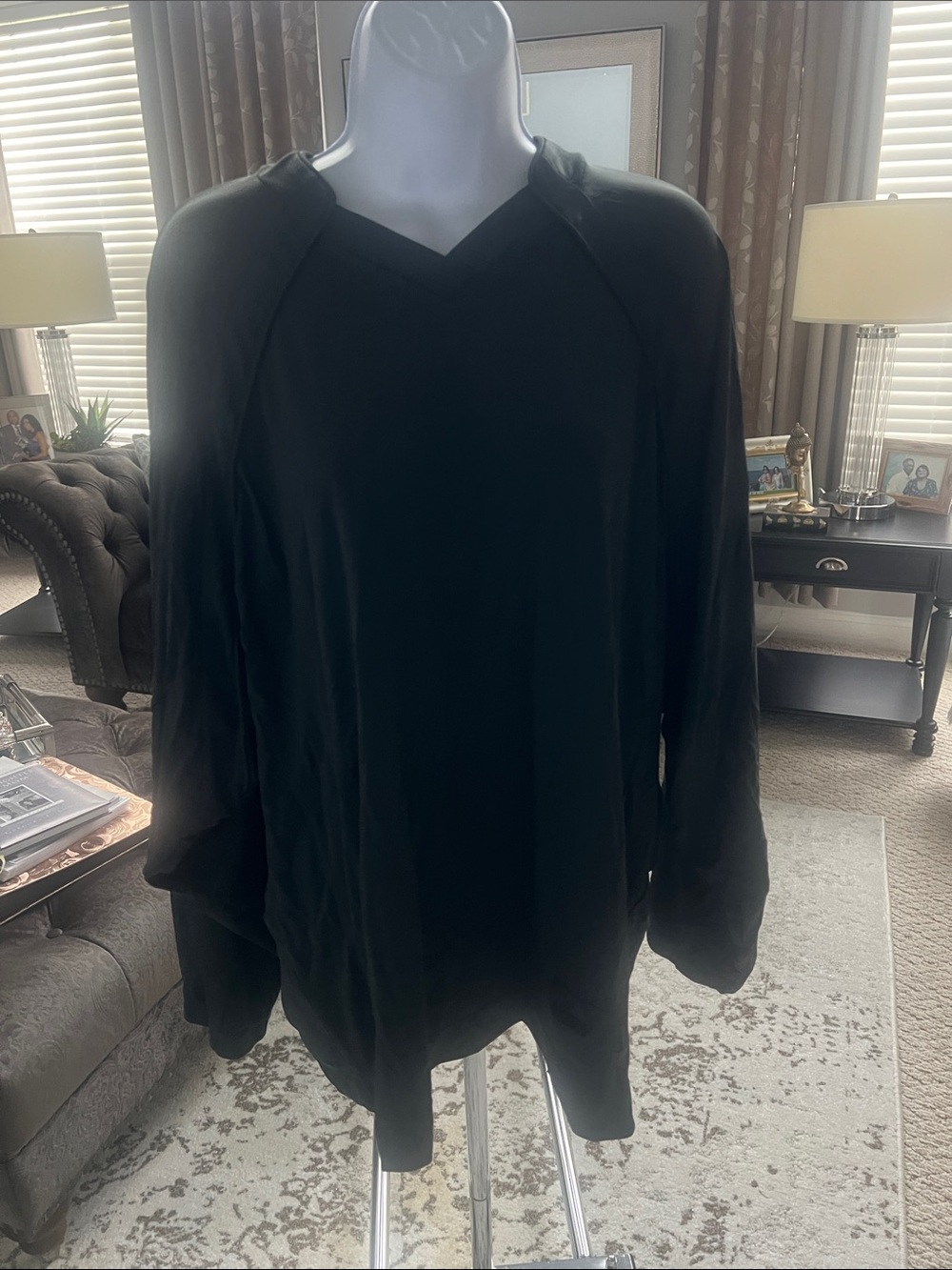 Skims Airy oversized long sleeve top